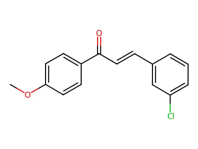(2E)-3-(3-Chlorophenyl)-1-(4-methylphenyl)-2-propen-1-one structure