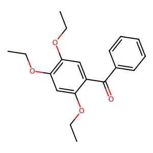 2,4,5-Triethoxybenzophenone structure