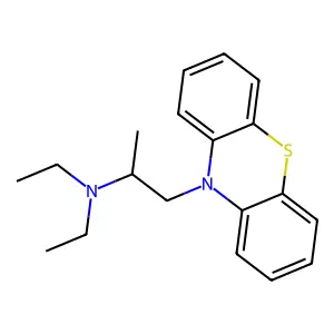 (+-)-Ethopropazine structure
