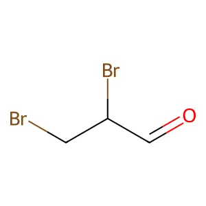 2,3-Dibromopropanal structure