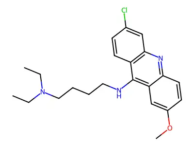 Acrichin 8 structure