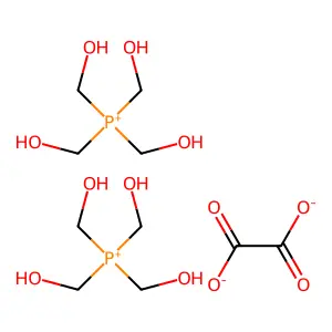 Phosphonium, tetrakis(hydroxymethyl)-, ethanedioate (2:1) structure