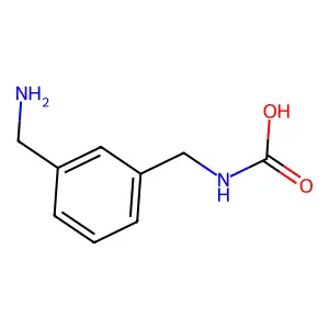 Carbamic acid, N-[[3-(aminomethyl)phenyl]methyl]- structure
