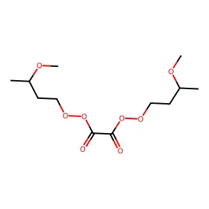 Bis(3-methoxybutyl) peroxydicarbonate structure