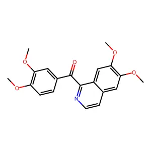 Papaveraldine structure