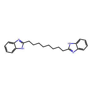 2,2'-(1,8-Octanediyl)bis(1H-benzimidazole) structure