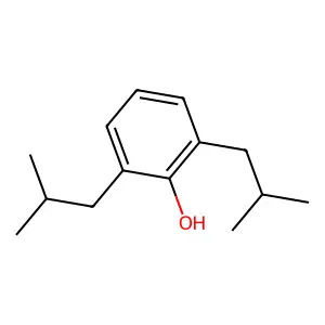 2,6-Diisobutylphenol structure