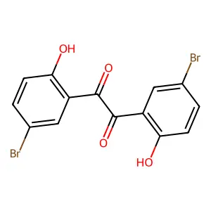 1,2-Bis(5-bromo-2-hydroxyphenyl)-1,2-ethanedione structure