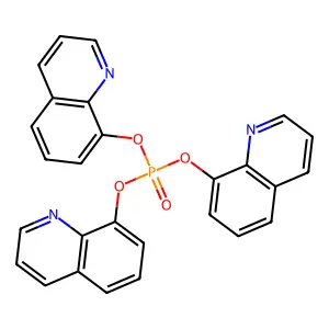 Triquinolin-8-yl phosphate structure