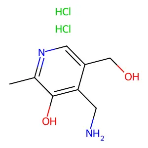 Pyridoxamine, dihydrochloride structure