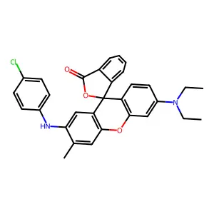 C31H27ClN2O3 structure