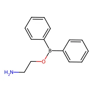 2-Aminoethoxydiphenyl borate structure