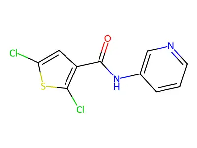 2,5-Dichloro-N-(Pyridin-3-Yl)thiophene-3-Carboxamide structure