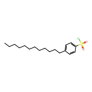 4-Dodecylbenzenesulfonyl chloride structure