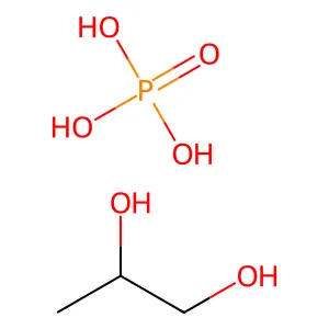 1,2-Propanediol, phosphate structure