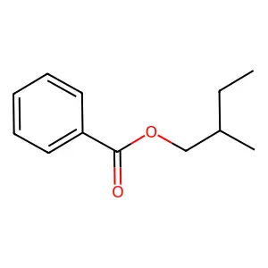2-Methylbutyl benzoate structure