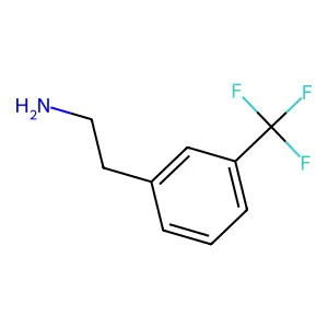 Phenethylamine, m-trifluoromethyl- structure