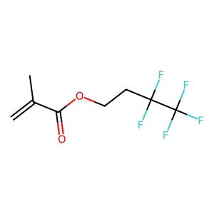 3,3,4,4,4-Pentafluorobutyl methacrylate structure