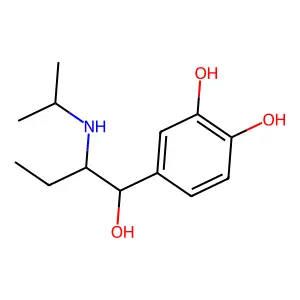 Isoetharine, (1S,2R)- structure