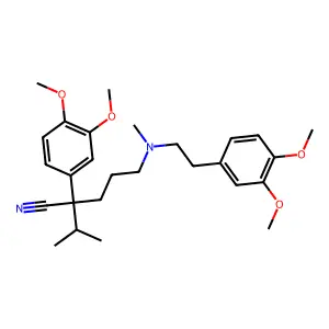 Verapamil structure