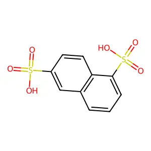 1,6-Naphthalenedisulfonic acid structure