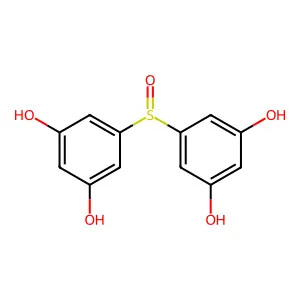5,5'-Sulphinylbisresorcinol structure