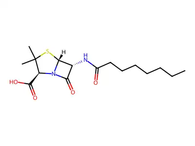 Penicillin K structure