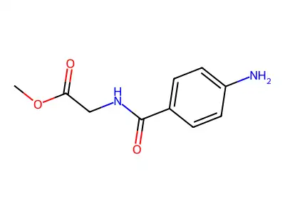 P-Aminohippuric acid, ME ester structure