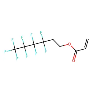 1H,1H,2H,2H-Nonafluorohexyl Acrylate structure