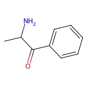 (-)-alpha-Amino-propiophenone structure