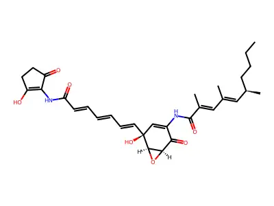Manumycin A structure