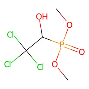 Trichlorfon structure