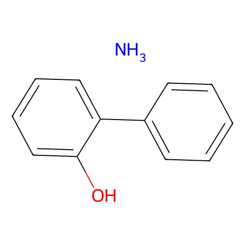 Ammonium o-phenylphenolate structure