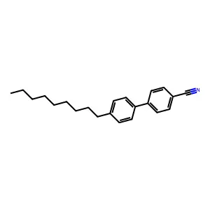 (1,1'-Biphenyl)-4-carbonitrile, 4'-nonyl- structure