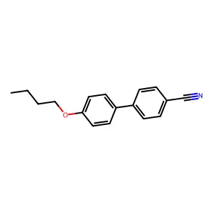 (1,1'-Biphenyl)-4-carbonitrile, 4'-butoxy- structure