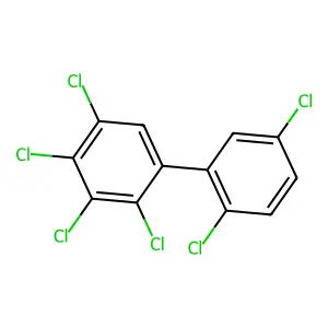 2,2',3,4,5,5'-Hexachlorobiphenyl structure