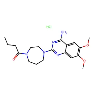 Bunazosin Hydrochloride structure