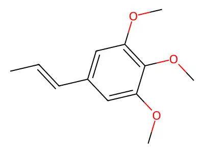 Isoelemicin structure