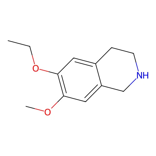 6-Ethoxy-7-methoxy-1,2,3,4-tetrahydroisoquinoline structure