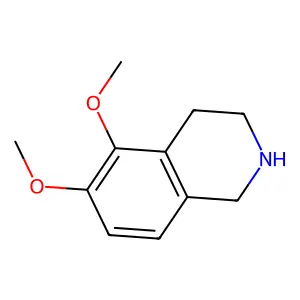 Isoquinoline, 1,2,3,4-tetrahydro-5,6-dimethoxy- structure