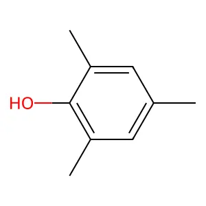 2,4,6-Trimethylphenol structure