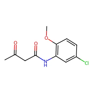 N-(5-Chloro-2-methoxyphenyl)-3-oxobutanamide structure