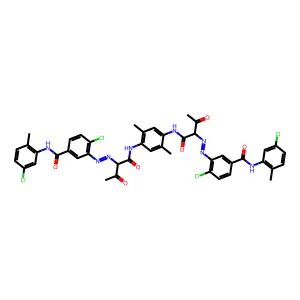 Pigment Yellow 95 structure