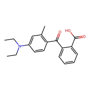 2-(4-(Diethylamino)-2-methylbenzoyl)benzoic acid structure
