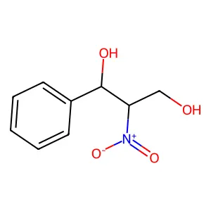 (1s,2s)-2-Nitro-1-phenylpropane-1,3-diol structure