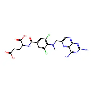 Dichloromethotrexate structure