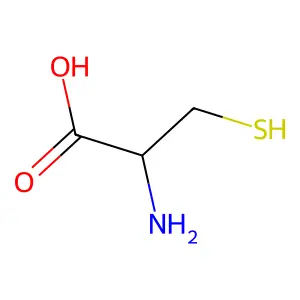 L-(+)-Cysteine structure