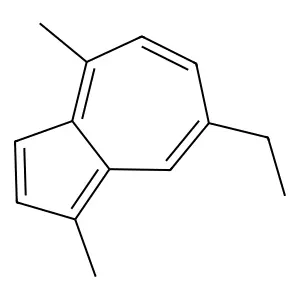 Chamazulene structure