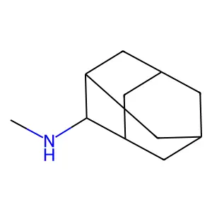 N-methyladamantan-2-amine structure
