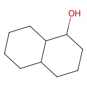 Decahydro-1-naphthol structure